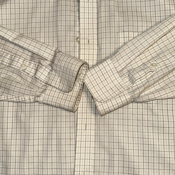 Hathaway men’s shirt wrinkles free 161/2-35 60% cotton 40% polyester - Picture 3 of 3